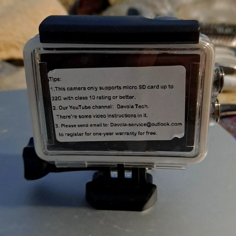 TEDATATA Action Camera Ultra HD 1080P